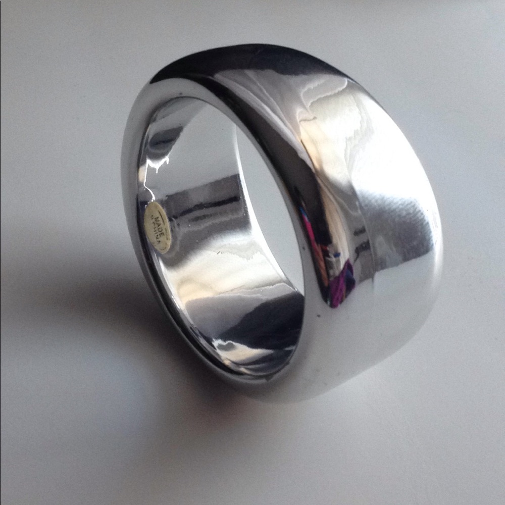 Silver Statement Bangle - Picture 3 of 3